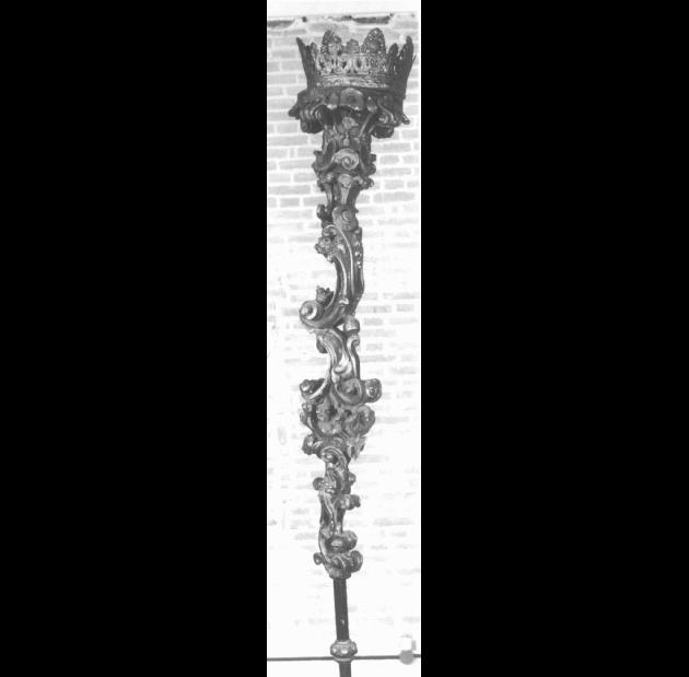 candelabro funebre - ambito veneto (sec. XVIII)