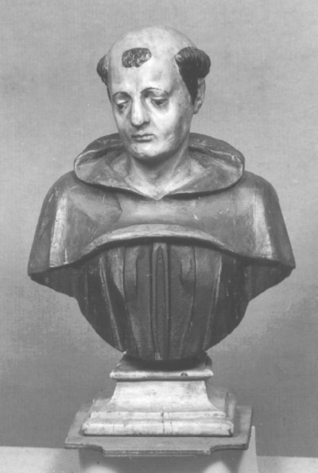 busto di Frate (scultura) - ambito veneto (seconda metà sec. XVII)