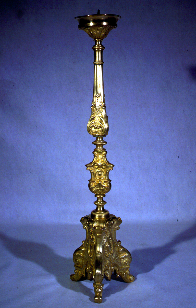 candeliere d'altare - bottega veneta (sec. XIX)