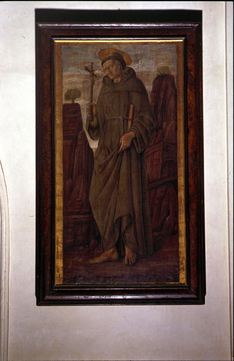 San Francesco d'Assisi riceve le stimmate (dipinto) - ambito veneto (seconda metà sec. XV)