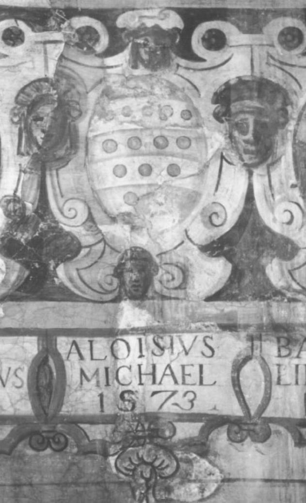 stemma gentilizio della famiglia Michieli (dipinto) - ambito veneto (sec. XVII)