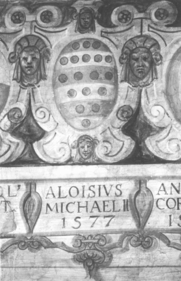 stemma gentilizio della famiglia Michieli (dipinto) - ambito veneto (sec. XVII)