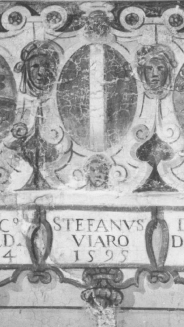 stemma gentilizio della famiglia Viaro (dipinto) - ambito veneto (sec. XVII)