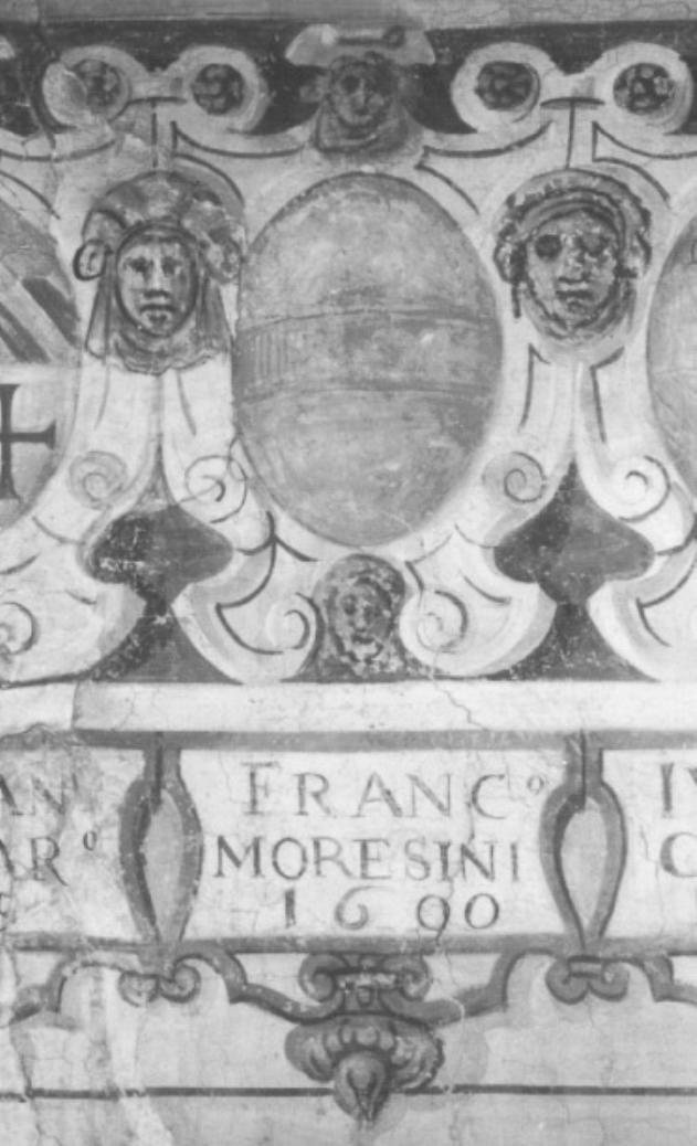 stemma gentilizio della famiglia Morosini (dipinto) - ambito veneto (sec. XVII)
