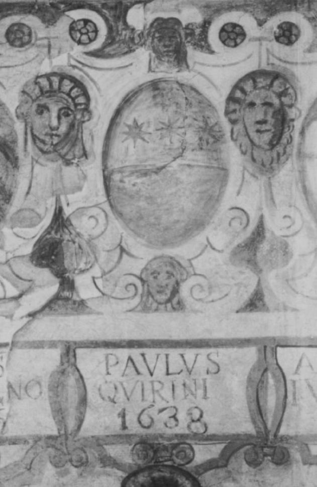 stemma gentilizio della famiglia Querini (dipinto) - ambito veneto (sec. XVII)