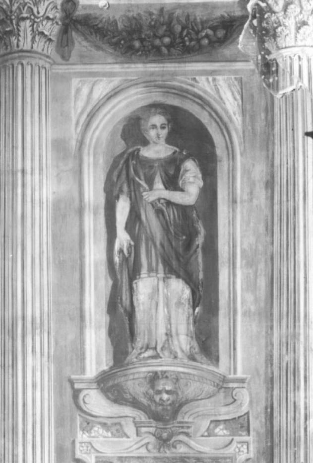 allegoria di virtù (dipinto) di Caliari Benedetto (fine sec. XVIII)