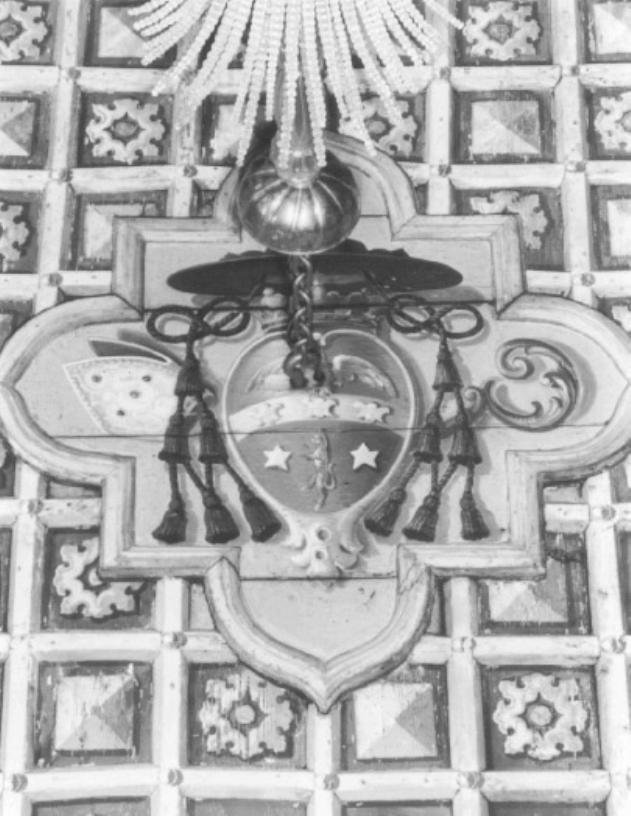 stemma vescovile di Zinelli Federico Maria (dipinto) - ambito veneto (sec. XIX)