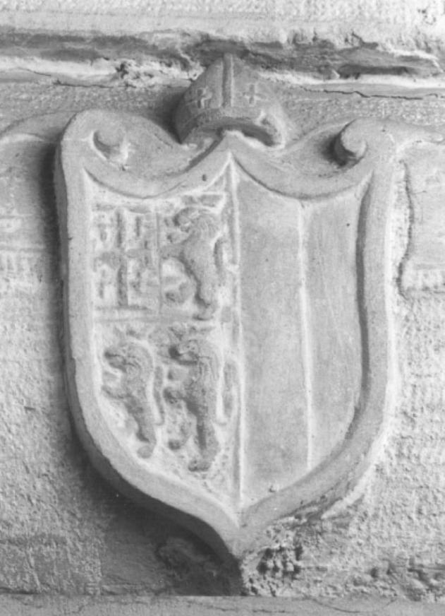 stemma vescovile di Corner Giorgio (rilievo) - ambito veneto (sec. XVI)