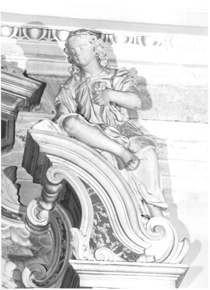 angelo (statua) - ambito veneto (fine/inizio secc. XVII/ XVIII)