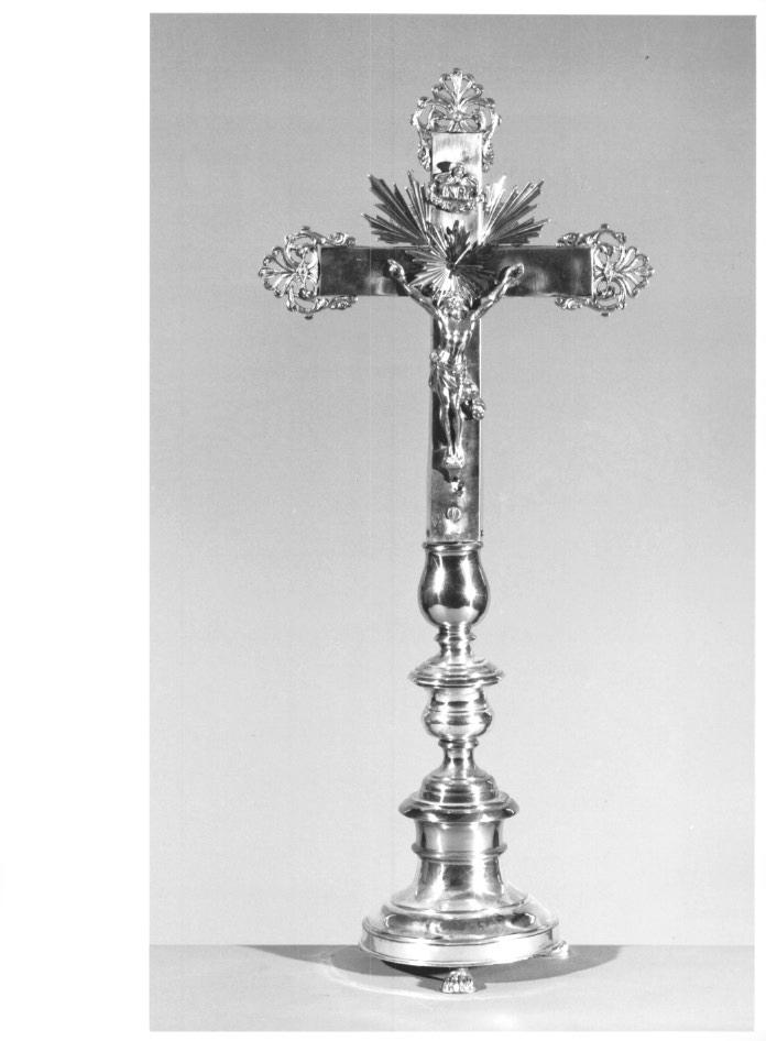 croce d'altare - ambito veneto (fine/inizio secc. XVIII/ XIX)