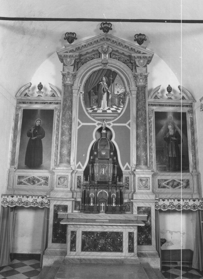 altare maggiore - ambito trevigiano (seconda metà sec. XIX)