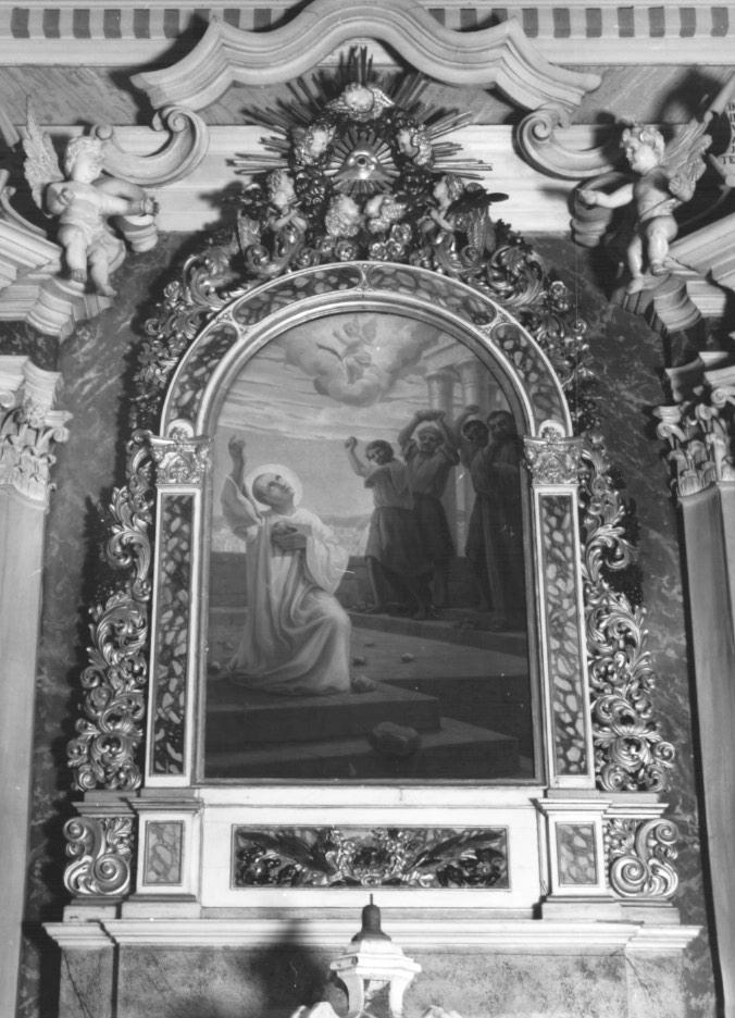 martirio di santo Stefano (dipinto) - ambito veneto (primo quarto sec. XX)