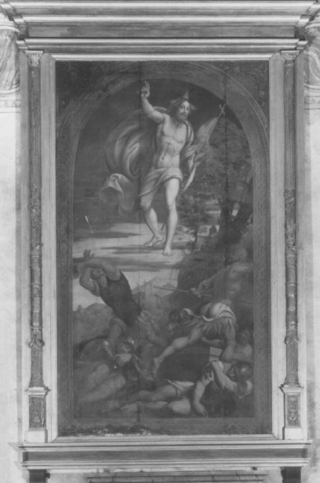 resurrezione di Cristo (dipinto) di Amalteo Pomponio (sec. XVI)
