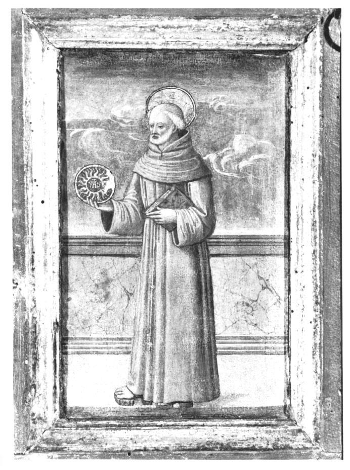San Bernardino da Siena (dipinto) - ambito veneto (ultimo quarto sec. XV)