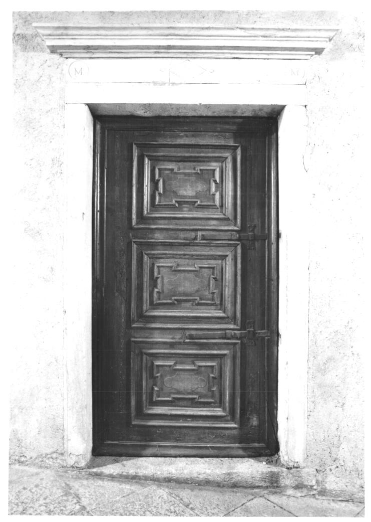 mostra di porta - ambito veneto (secc. XV/ XVI)
