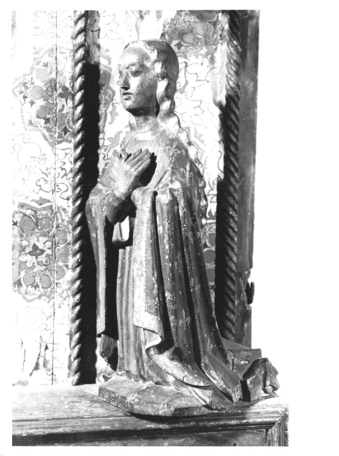 Madonna annunciata (statua) - ambito veneto (sec. XV)
