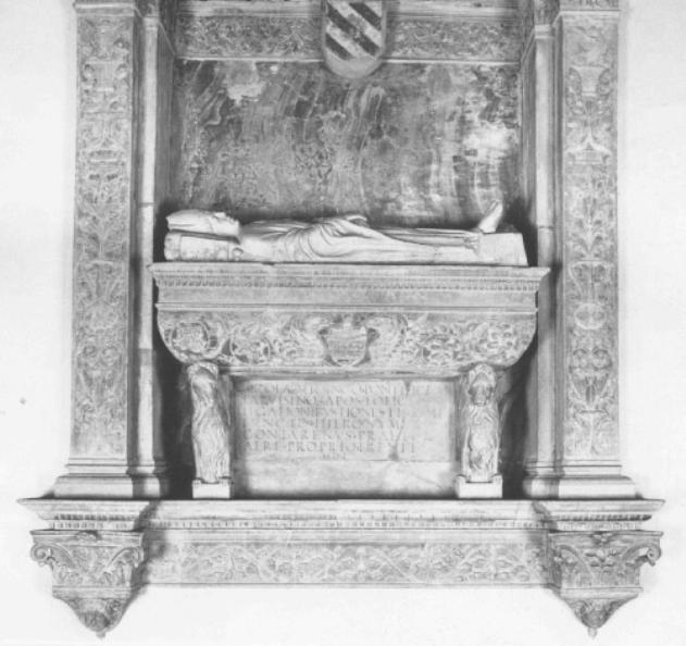 monumento funebre - ambito veneto (sec. XVI)