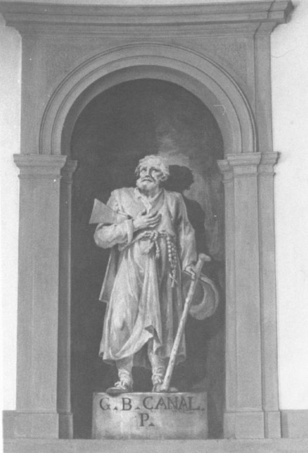 Santo (dipinto) di Canal Giambattista (fine sec. XVIII)