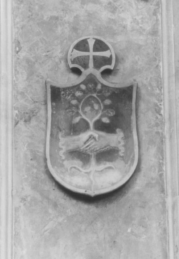 stemma vescovile di Giovanni della Rovere (rilievo) - ambito veneto (sec. XVI)