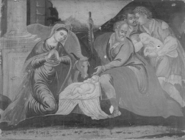 Nativit. con pastori (dipinto) - ambito veneziano (seconda metà sec. XVI)