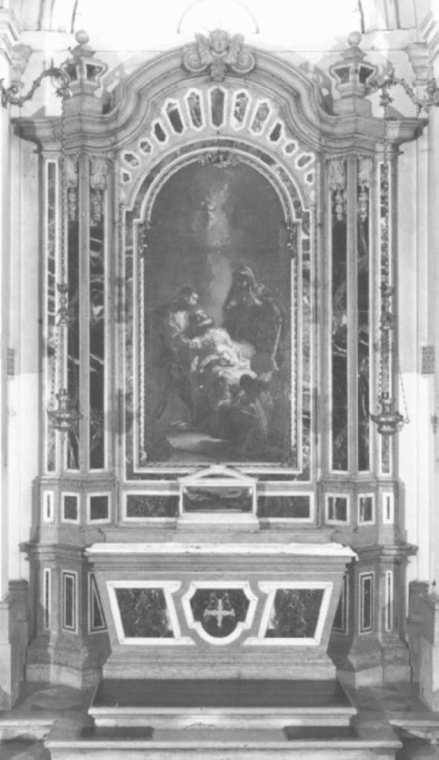 Testina di cherubino (altare) - ambito veneto (sec. XVIII)