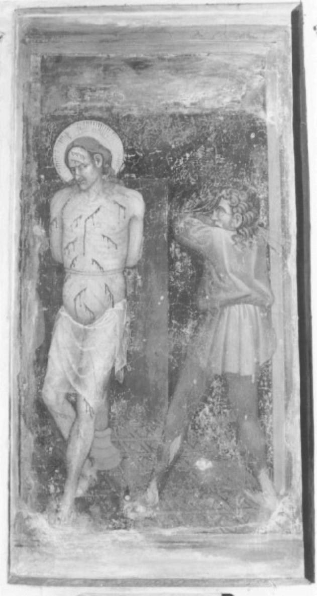 Flagellazione di Cristo (dipinto) - ambito veneto (fine sec. XIV)