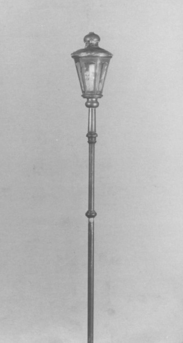 lanterna processionale, serie - ambito veneto (primo quarto sec. XIX)