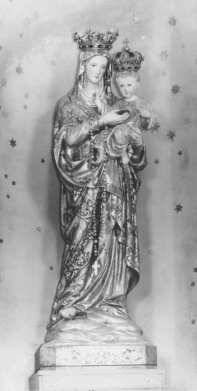 La Beata Vergine del Rosario (statua) - bottega francese (primo quarto sec. XX)