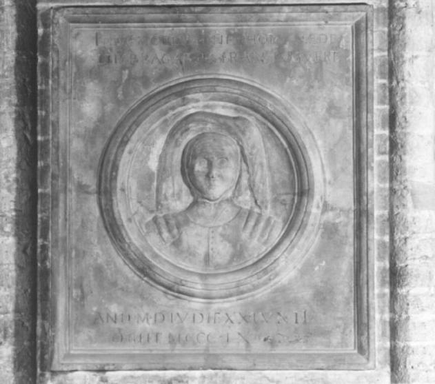 Busto di Tommasina da Limbraga (rilievo) - ambito veneto (sec. XVI)