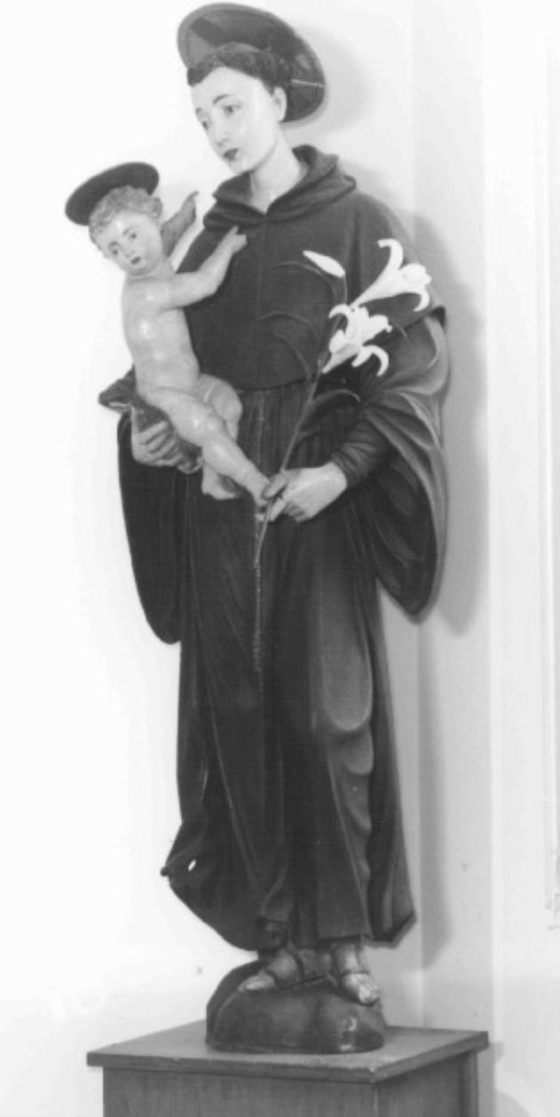 Sant' Antonio con Bambino (statua) - ambito trevigiano (primo quarto sec. XX)