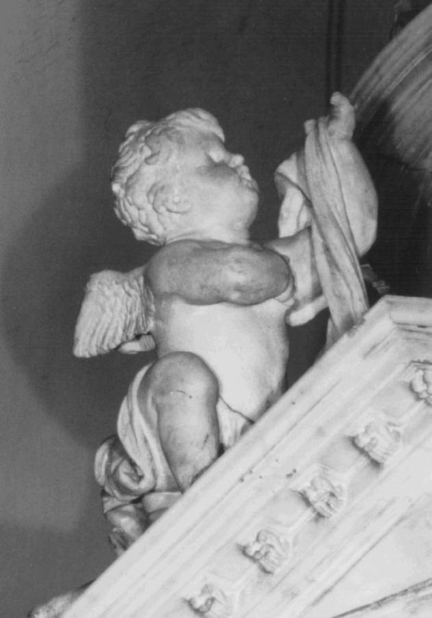 Angelo cantore (scultura) di Miazzi Giovanni, Marchiori Giovanni (secc. XVIII/ XIX)