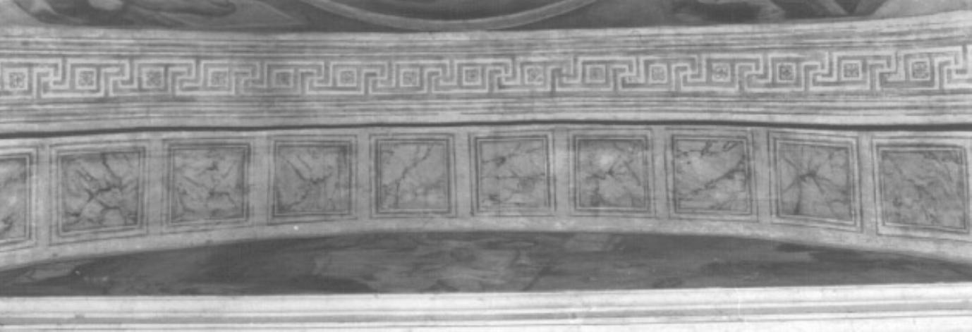 Fascia decorativa (dipinto) di Fiumicelli Ludovico, Melloni Giovanni Pietro (sec. XVI)