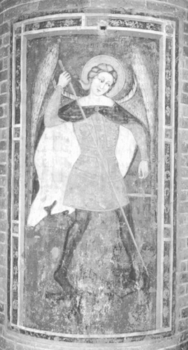 San Michele Arcangelo (dipinto) di Tommaso Da Modena (scuola) - ambito bolognese (?) (sec. XIV)