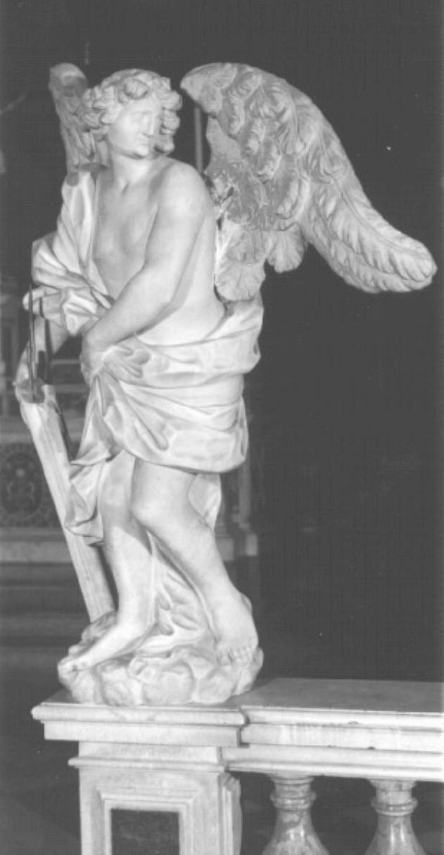 angelo reggicandelabro (scultura) di Tagliapietra Giovanni Battista - ambito veneziano (sec. XVII)