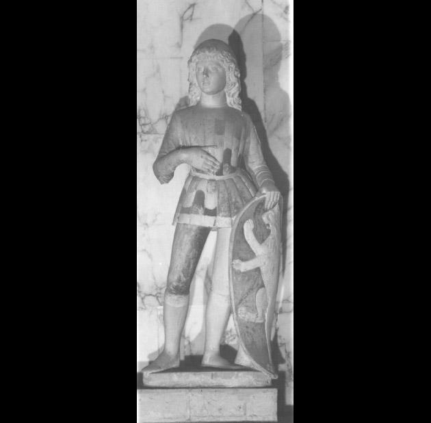Paggio (scultura) di Lombardo Tullio (bottega), Lombardo Pietro (bottega) (secc. XV/ XVI)