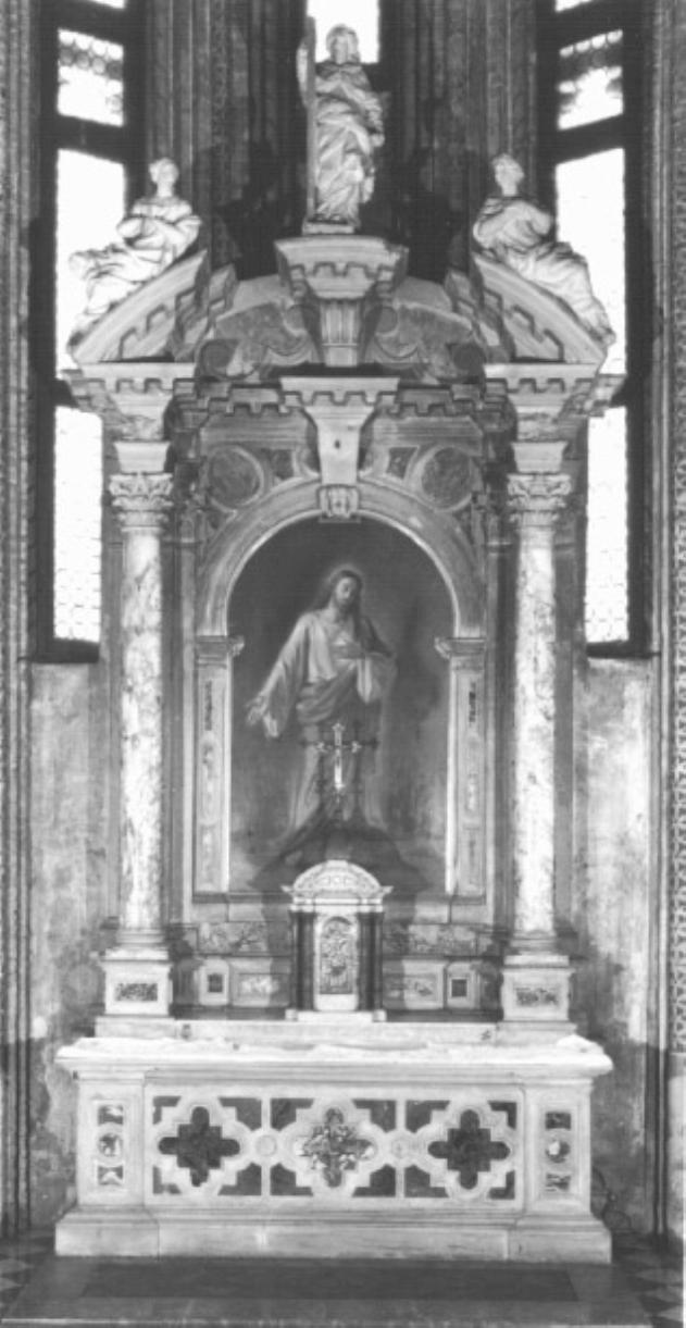profeta Ezechiele (altare) - ambito veneto (sec. XVII)