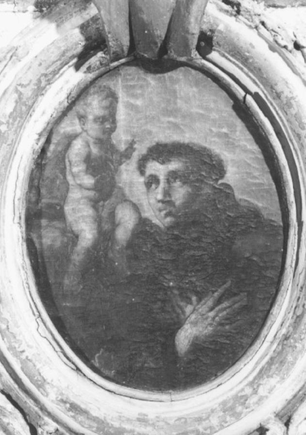 Sant'Antonio con Gesù Bambino (dipinto) - ambito veneto (sec. XVII)