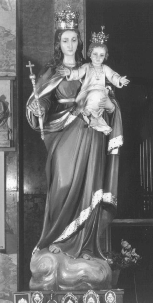 Santa Maria Ausiliatrice, Madonna con Bambino (statua) - produzione altoatesina (inizio sec. XX)