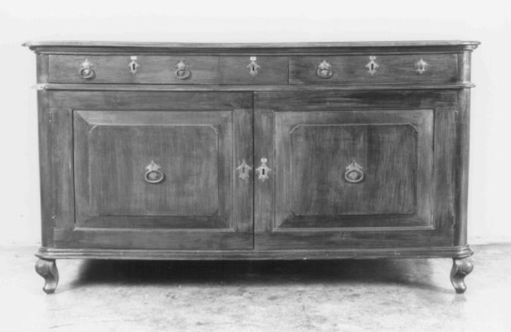 credenza - ambito veneto (seconda metà sec. XVIII)