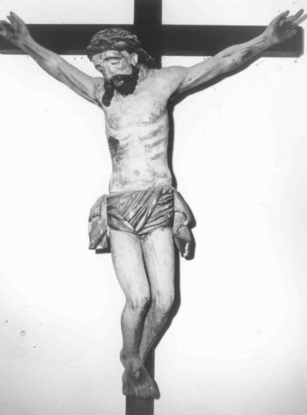 Cristo crocifisso (scultura) - produzione trevigiana (sec. XVIII)