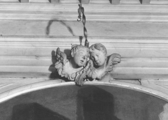 Testine d' angelo (scultura) di Bonazza Antonio (attribuito) (sec. XVIII)