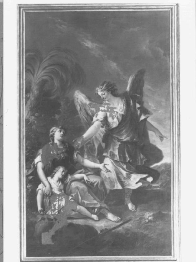 Agar e Ismaele (dipinto) di Diziani Gaspare (sec. XVIII)