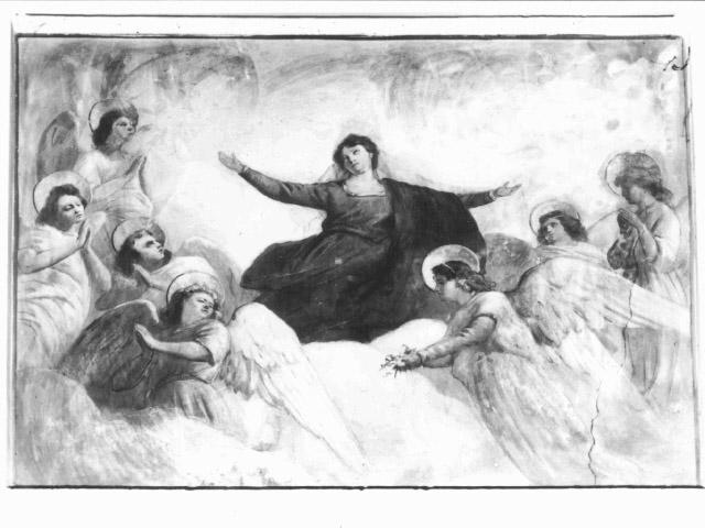 Madonna Assunta (dipinto) di Manzoni Giacomo (secc. XIX/ XX)