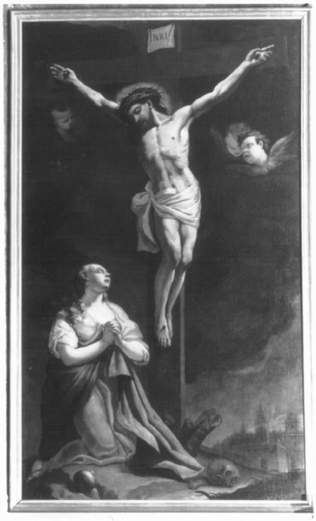 crocifissione (dipinto) - ambito veneto (sec. XVIII)