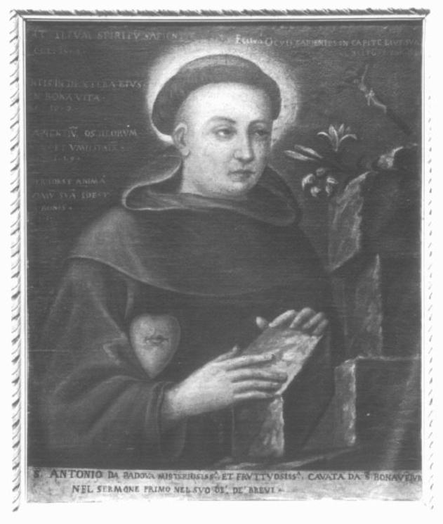 Sant'Antonio da Padova (dipinto) - ambito veneto (sec. XVII)