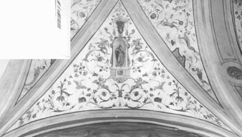 motivi decorativi a grottesche (dipinto) - bottega veneta (secc. XVI/ XVII, sec. XVIII)