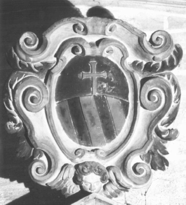 stemma gentilizio (rilievo) - produzione veneta (sec. XVII)