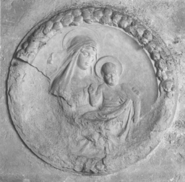 Madonna con Bambino (rilievo) di Bellano Bartolomeo (maniera) - ambito padovano (ultimo quarto sec. XV)