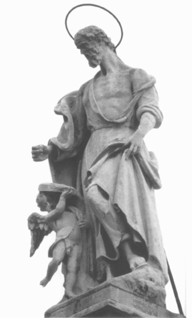 San Matteo (statua) di Danieletti Pietro Antonio (sec. XVIII)