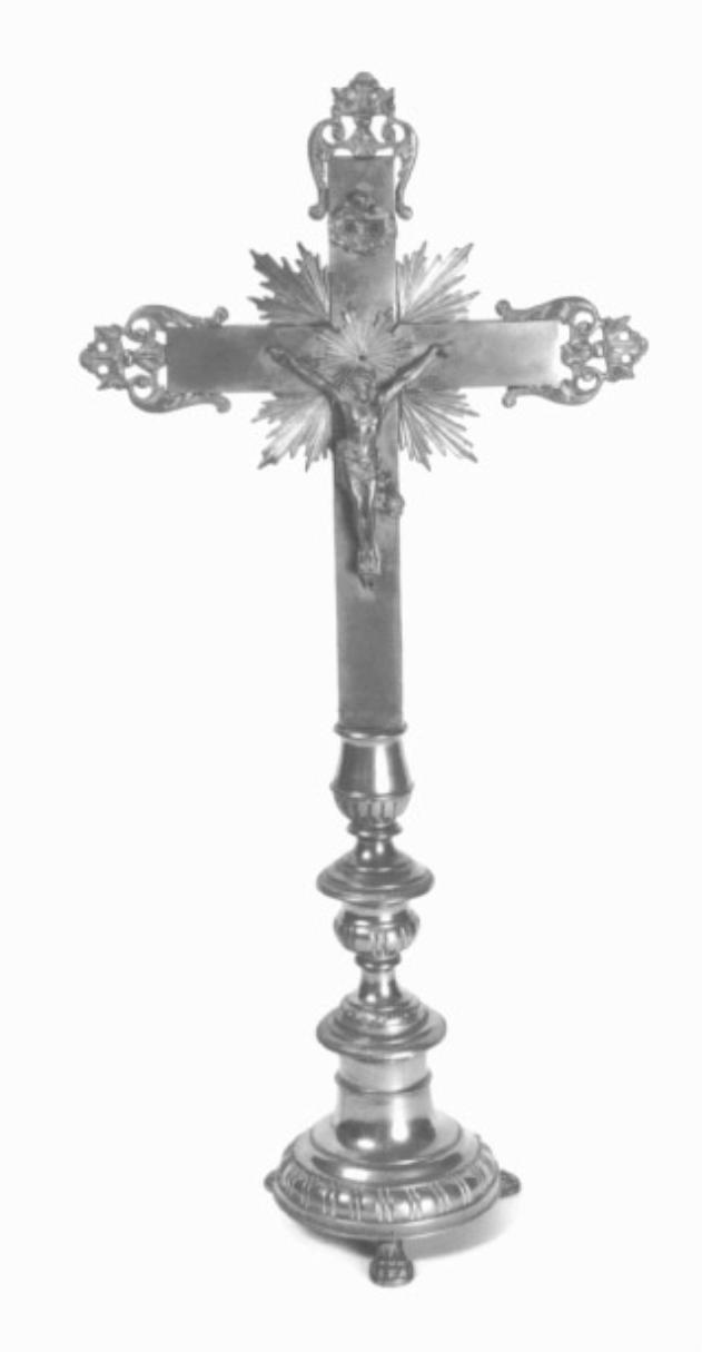 croce d'altare - ambito veneto (primo quarto sec. XX)